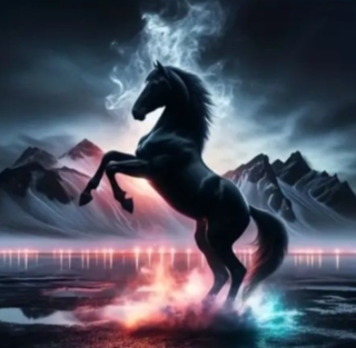 Diamond Painting Black Beauty